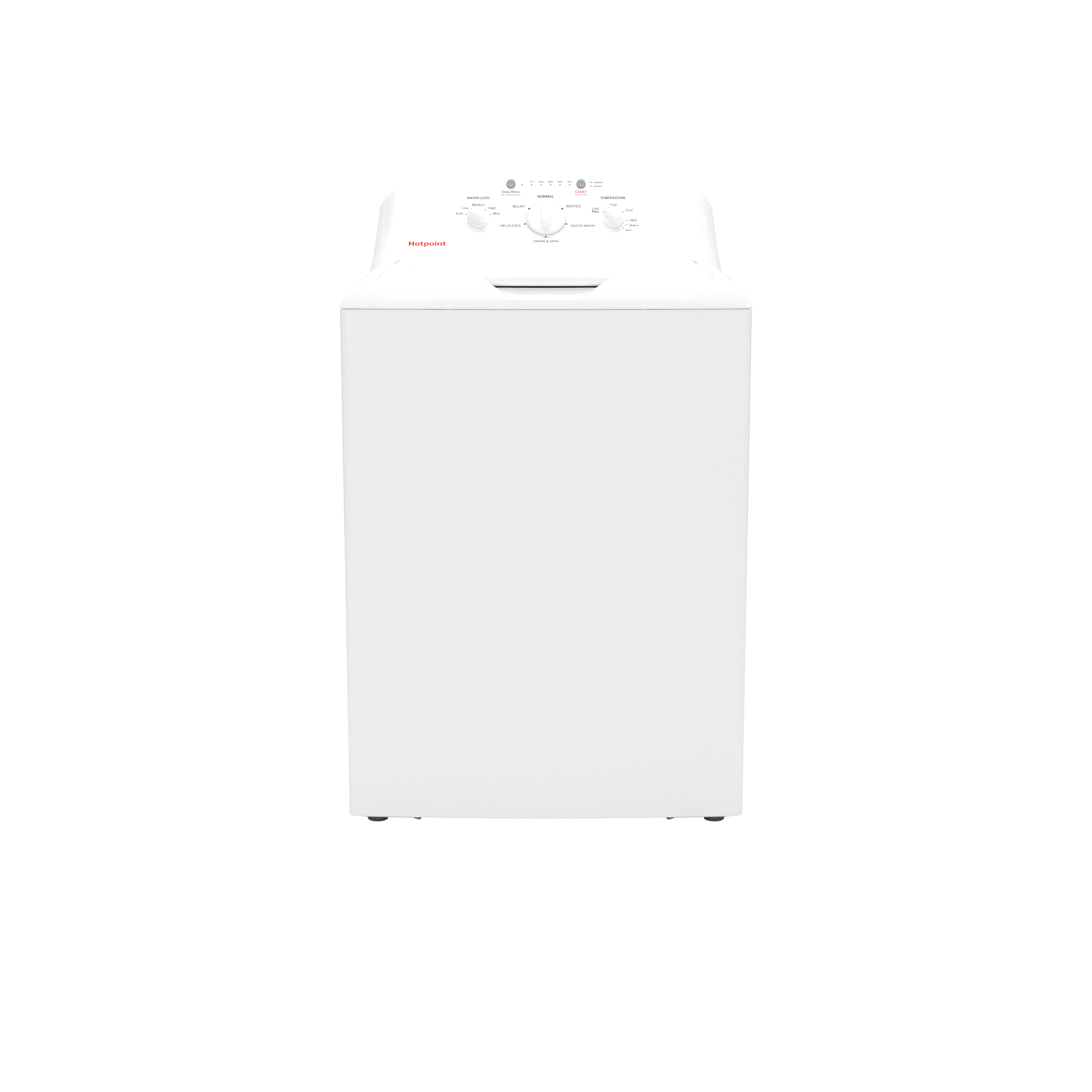 Hotpoint® 4.0 cu. ft. Capacity Washer with Stainless Steel Basket,Cold Plus and Water Level Control view 3