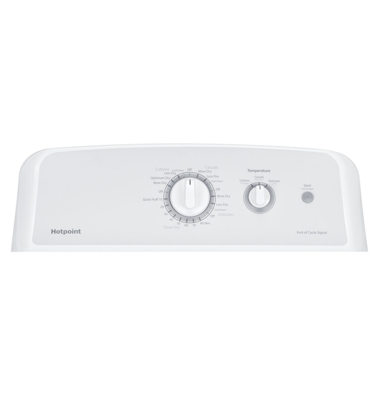 6.2 cu. ft. Capacity aluminized alloy Electric Dryer HTX24EASKWS