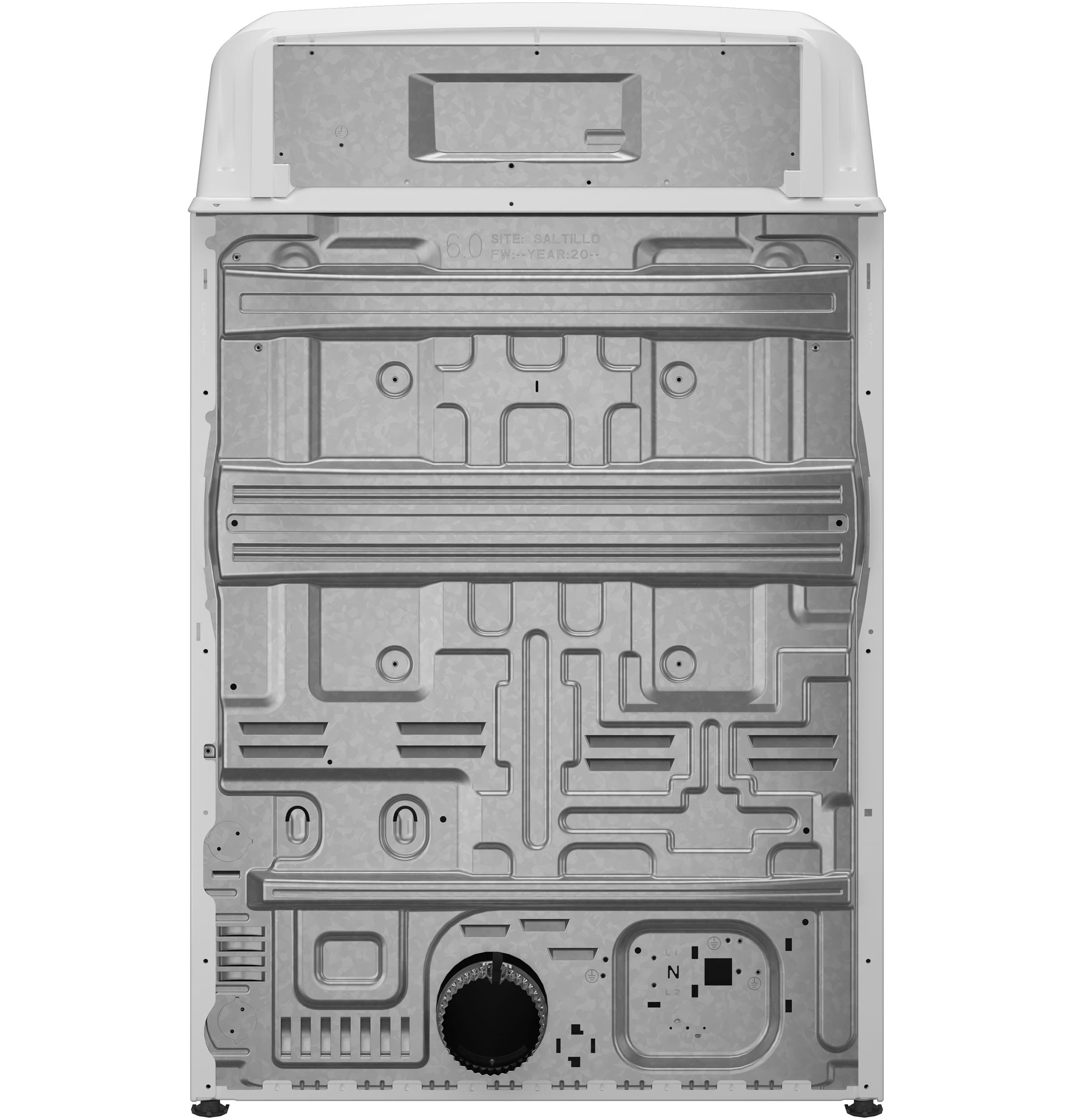Hotpoint® 6.2 cu. ft. Capacity Electric Dryer with Up To 120 ft. Venting and Shallow Depth view 7
