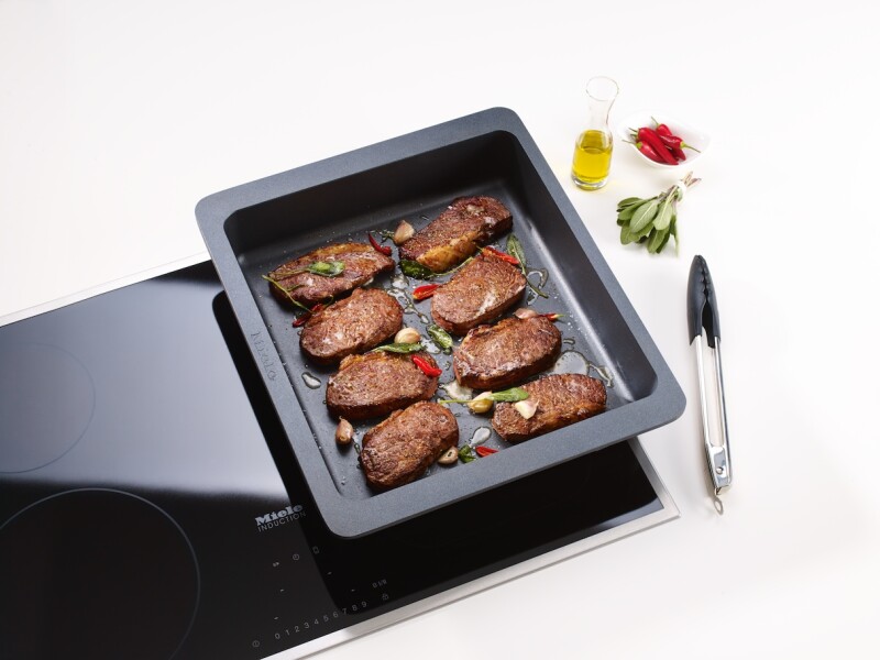 Induction gourmet casserole dish For frying, braising and gratinating. HUB5001XL