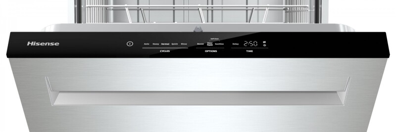 47-Decibel Top Control 24" Built-In Dishwasher HUI6220XCUS