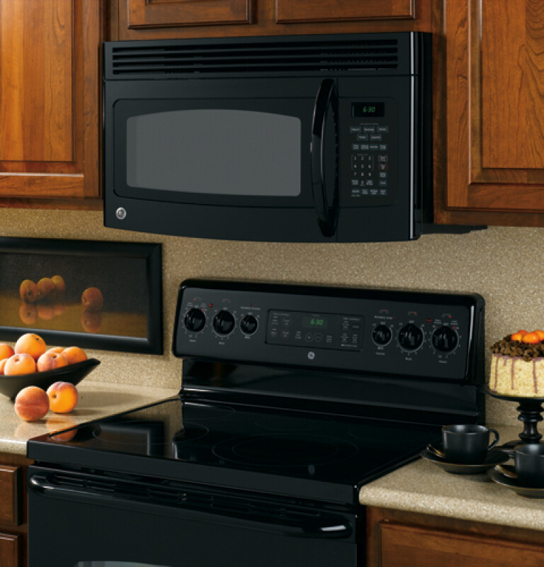 Spacemaker 1.5 Cu. Ft. Capacity, Over-the-Range Microwave Oven HVM1540DMBB, product image 3 of 3