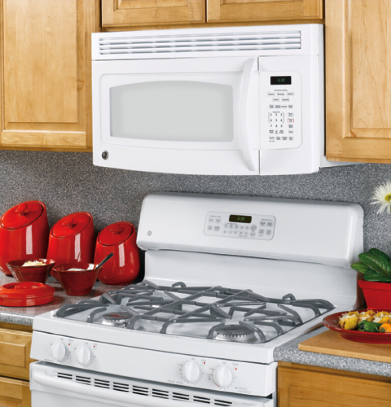 Spacemaker 1.5 Cu. Ft. Capacity, Over-the-Range Microwave Oven HVM1540DMWW, product image 3 of 3