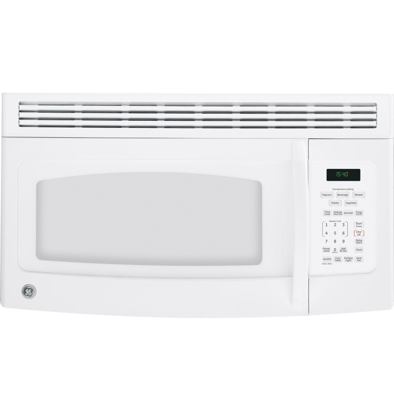 GE Spacemaker 1.5 Cu. Ft. Capacity, Over-the-Range Microwave Oven White HVM1540DPWW Picture 1