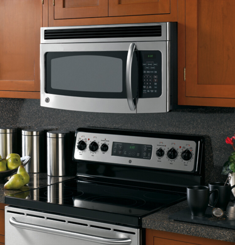 Spacemaker 1.5 Cu. Ft. Capacity, Over-the-Range Microwave Oven HVM1540SMSS, product image 2 of 2