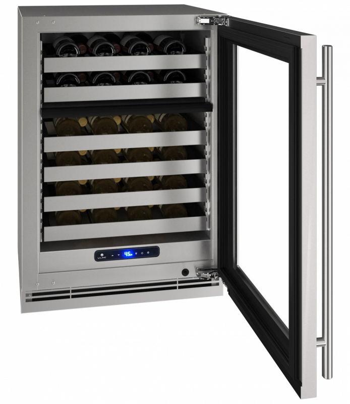 24" Dual-Zone Wine Refrigerator HWD524