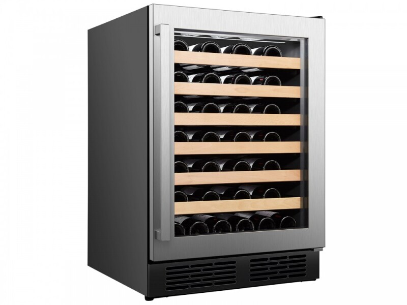 54-bottle Freestanding or Built-in Wine Cooler HWS54029SS, product image 6 of 8