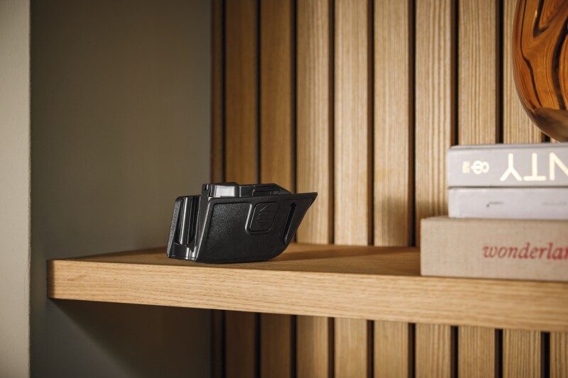 Lithium‑ion battery   increases the running time of the Triflex. HXLA