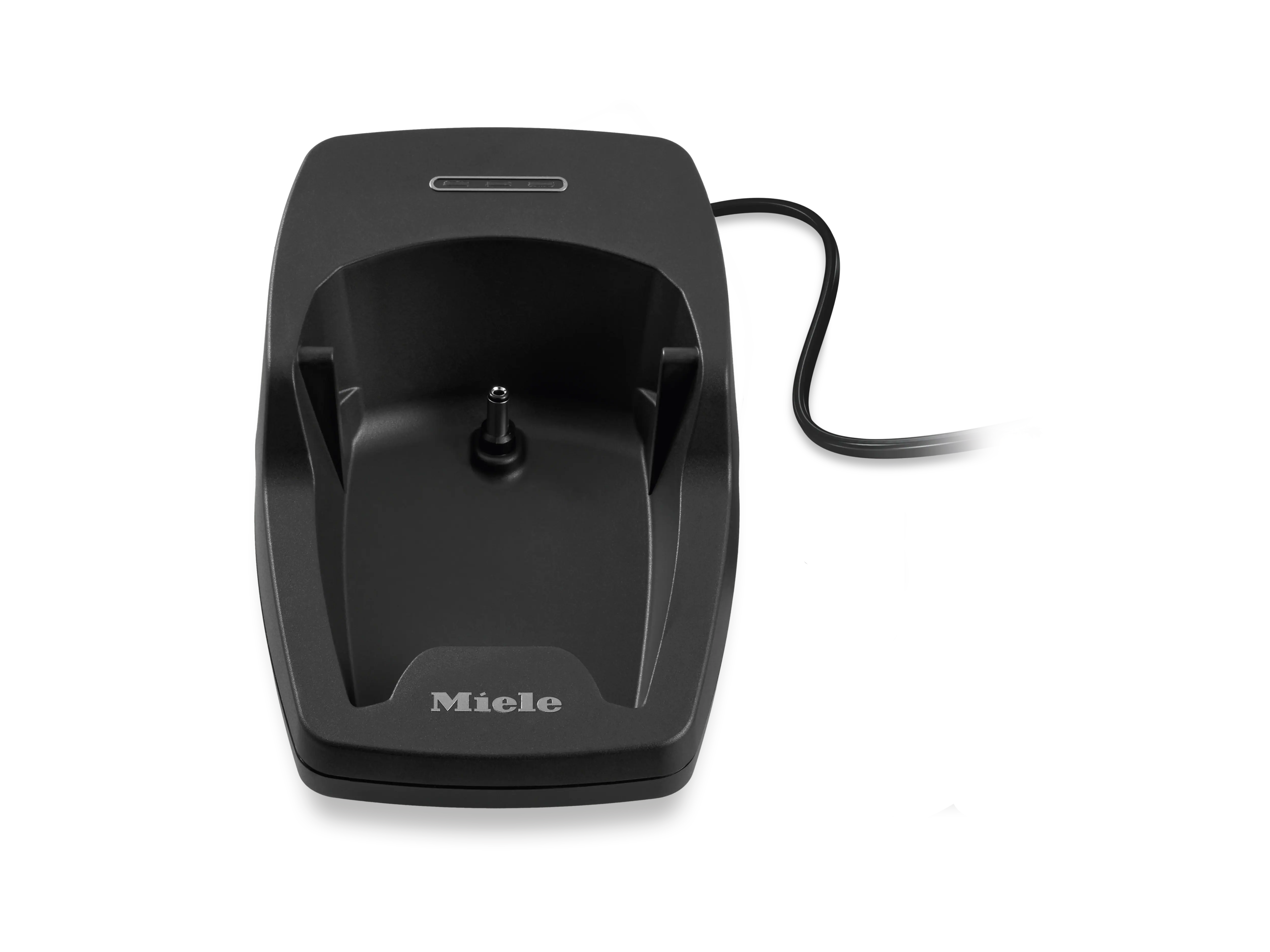Charger cradle for convenient charging of lithium-ion battery independent of appliance. HXLS