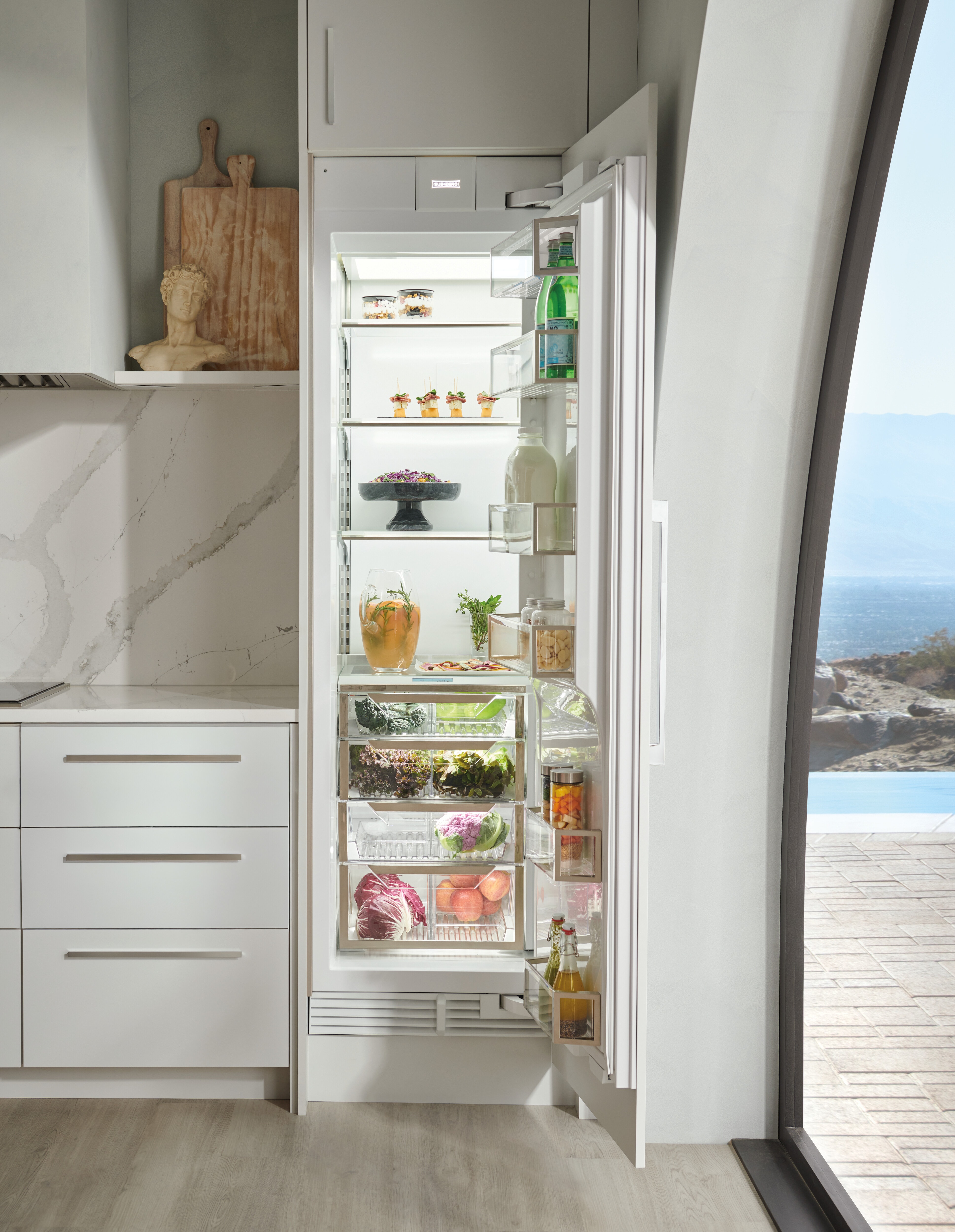 24" Designer Column Refrigerator - Panel Ready IC24R