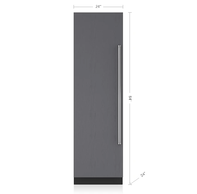 Legacy Model - 24" Designer Column Refrigerator - Left Hinge IC24RLH
