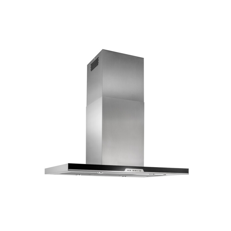 42-inch 800 Max Blower CFM Island Range Hood with Black Glass IC34I Series IC34IQ100SB