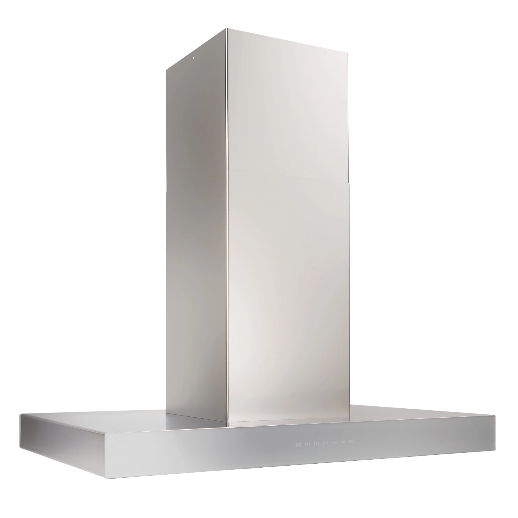 36-inch Island Range Hood, 650 Max Blower Cfm, Stainless Steel, Brushed Grey Glass (icb3 Series) ICB3I36SBS
