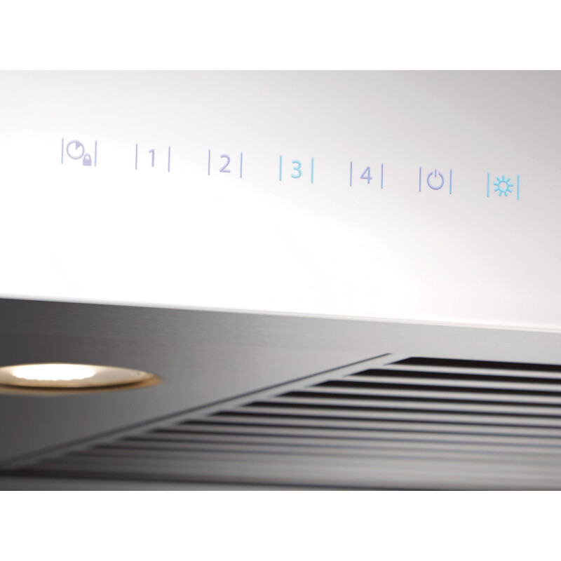 36-inch Island Range Hood 650 Max Blower CFM White Glass ICB3 Series ICB3I36SBW