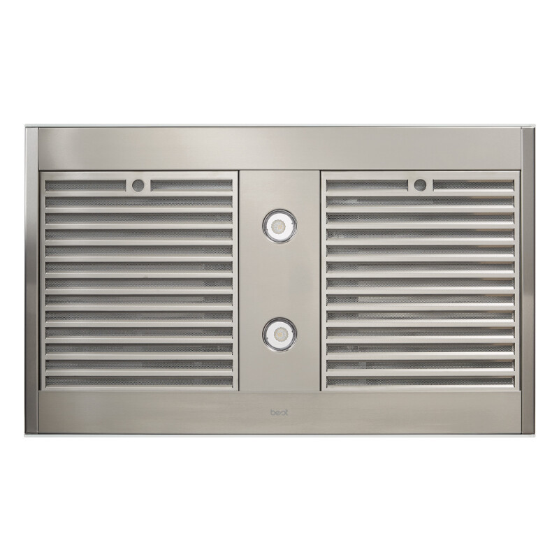 36-inch Island Range Hood 650 Max Blower CFM White Glass ICB3 Series ICB3I36SBW