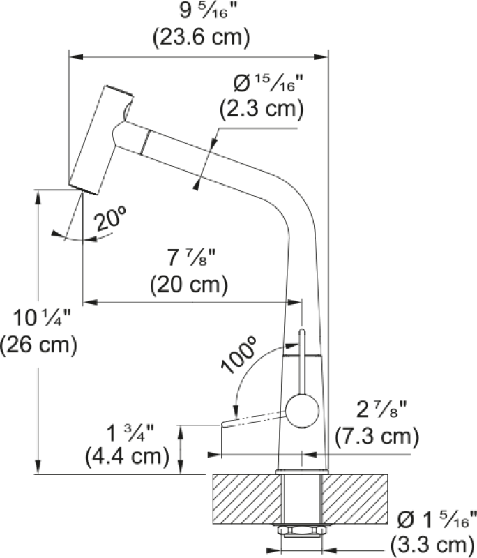 Icon Pull Out Faucet view 6