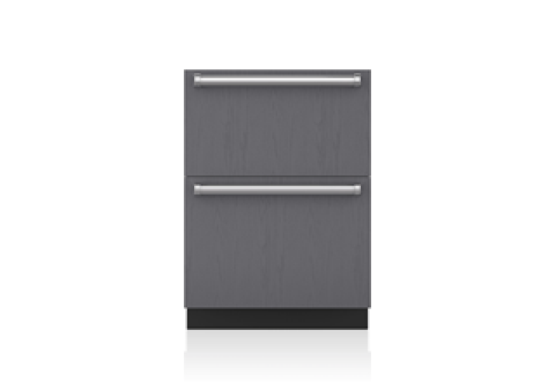 24" Designer Freezer Drawers with Ice Maker ID24FI