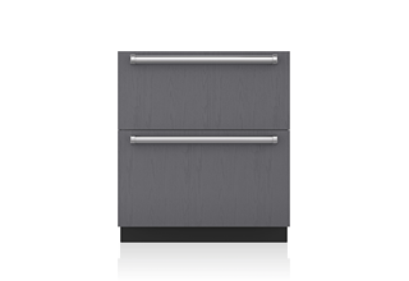30" Designer Freezer Drawers with Ice Maker ID30FI
