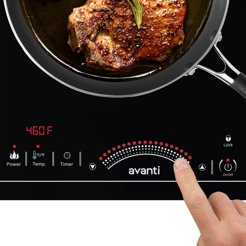 Avanti 1800W Portable Induction Cooktop view 5