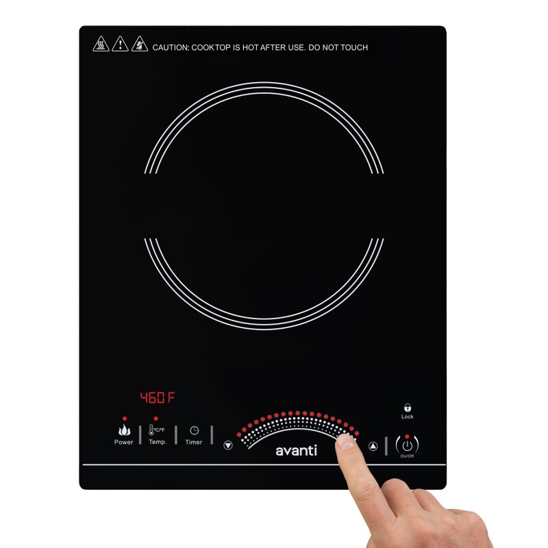 Avanti 1800W Portable Induction Cooktop view 6