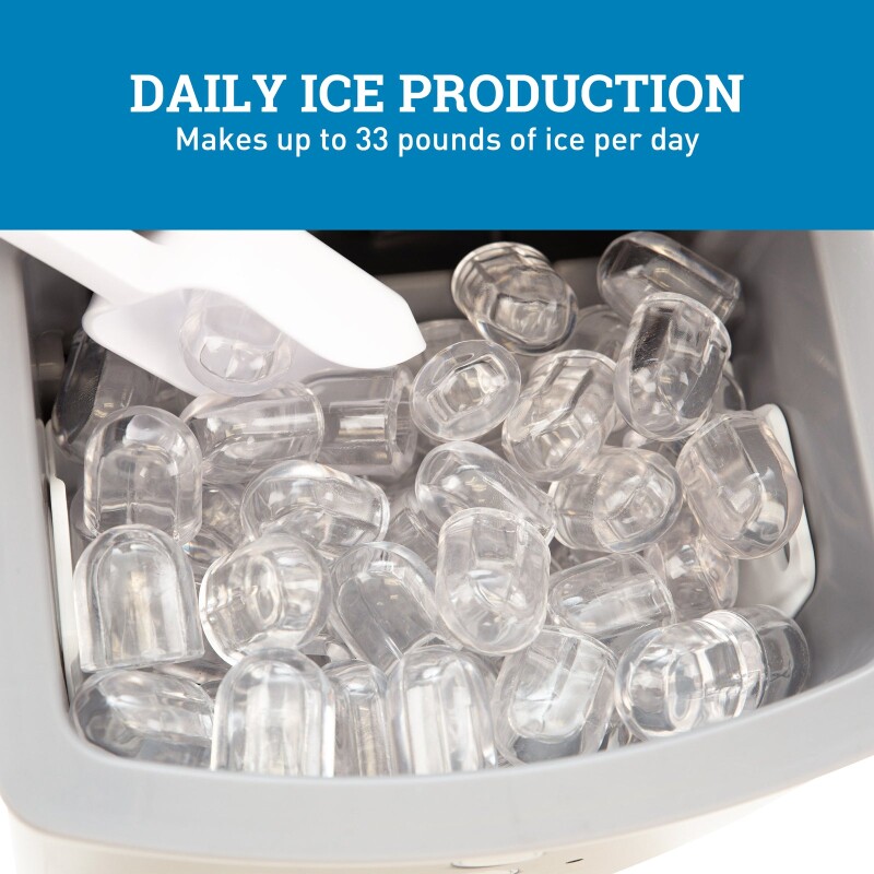 Avanti Portable Countertop Ice Maker IM1213SIS, product image 5 of 13