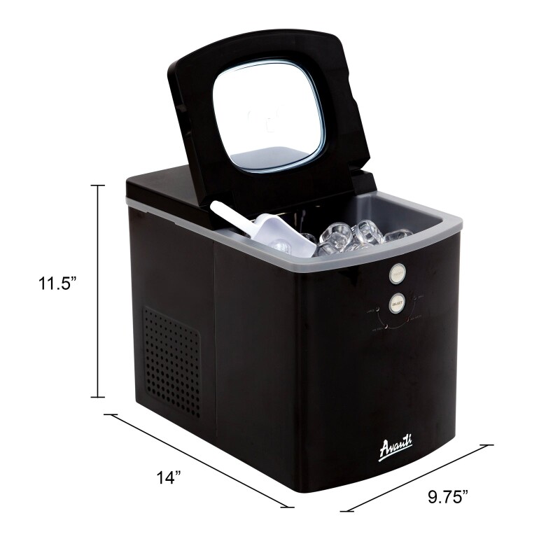 Avanti Portable Countertop Ice Maker IM1213SIS, product image 6 of 13