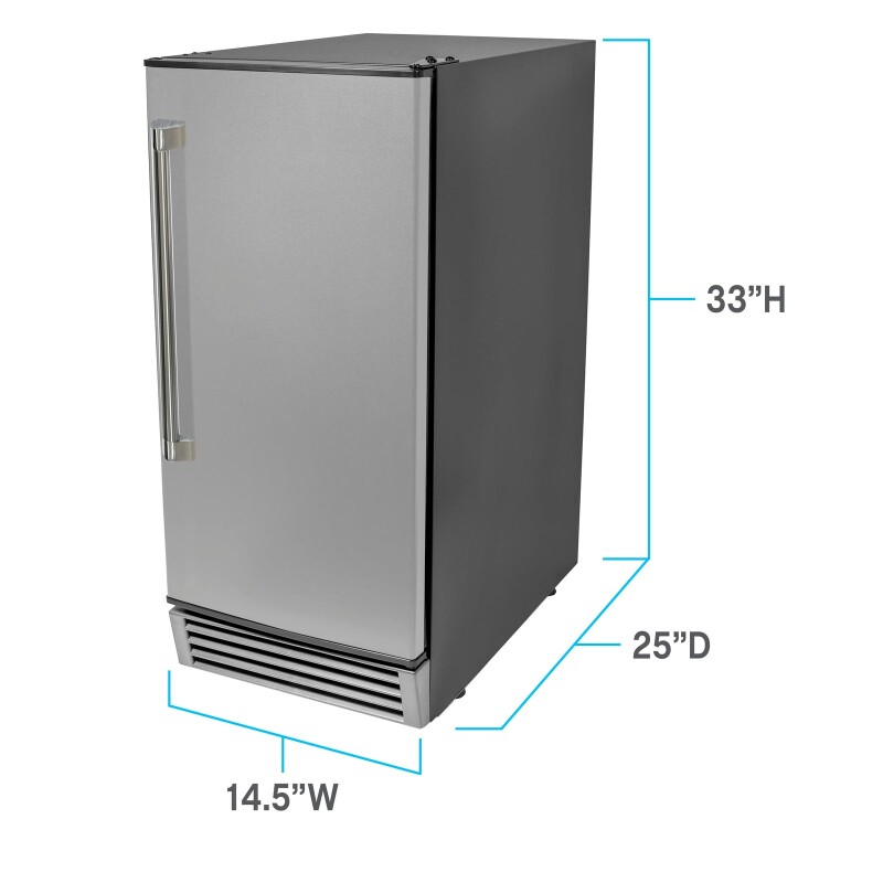 Avanti ELITE Built-in or Freestanding Ice Maker, 15" view 5