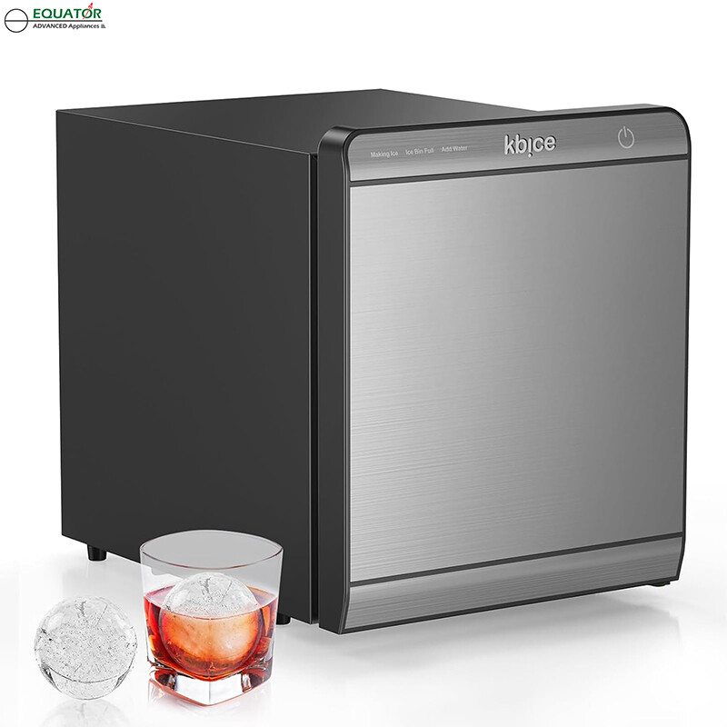 Equator-KB Ice SPHERE ICE MAKER Clear Slow melt 2inches 110V + Filtered Water Tank IMFDHD1Q501, product image 7 of 13