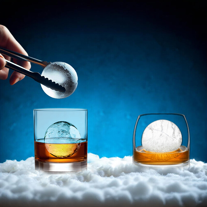 Equator-KB Ice SPHERE ICE MAKER Clear Slow melt 2inches 110V + Filtered Water Tank IMFDHD1Q501, product image 11 of 13
