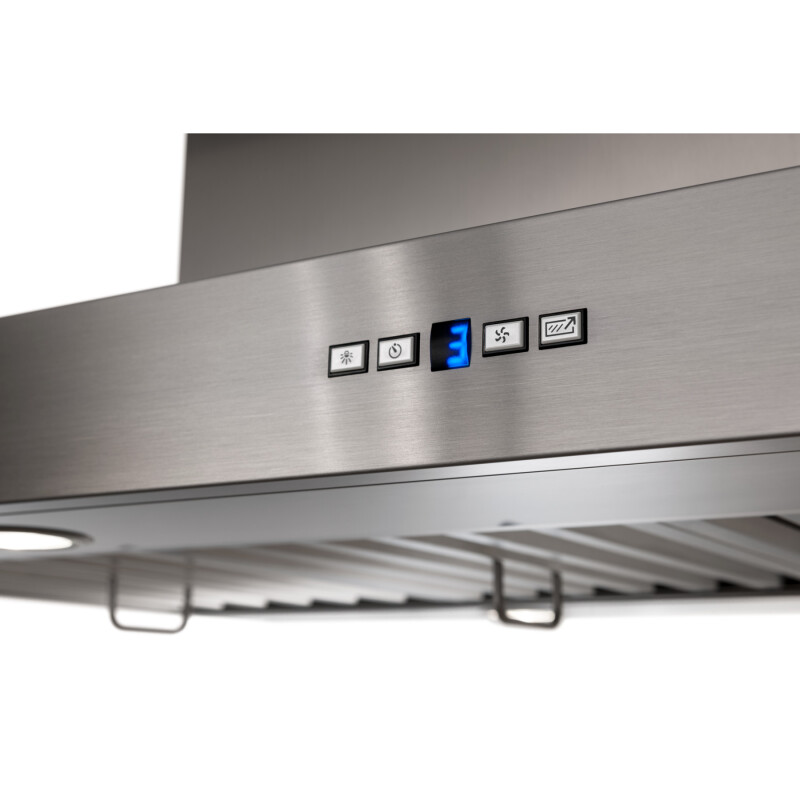 48-inch 1500 Max Blower CFM Island Range Hood IPB9 Series IPB9IQT48SB