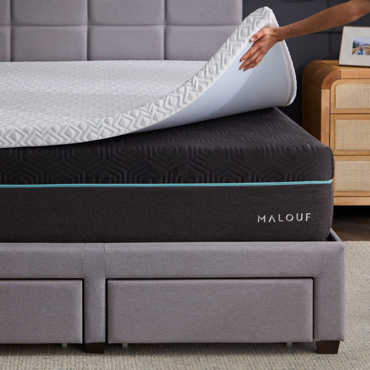 Gel Memory Foam Mattress Topper IS25KK45GT