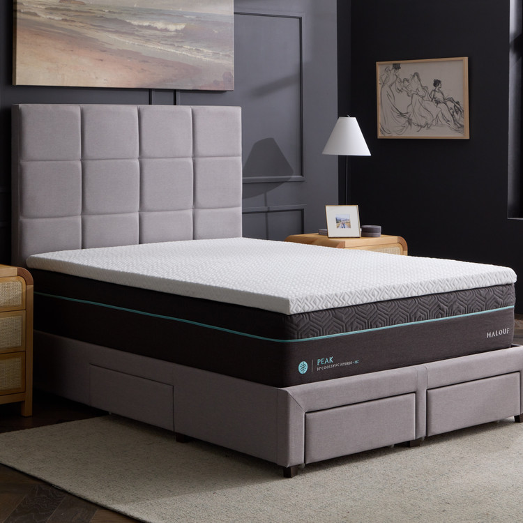 Gel Memory Foam Mattress Topper IS25QQ45GT