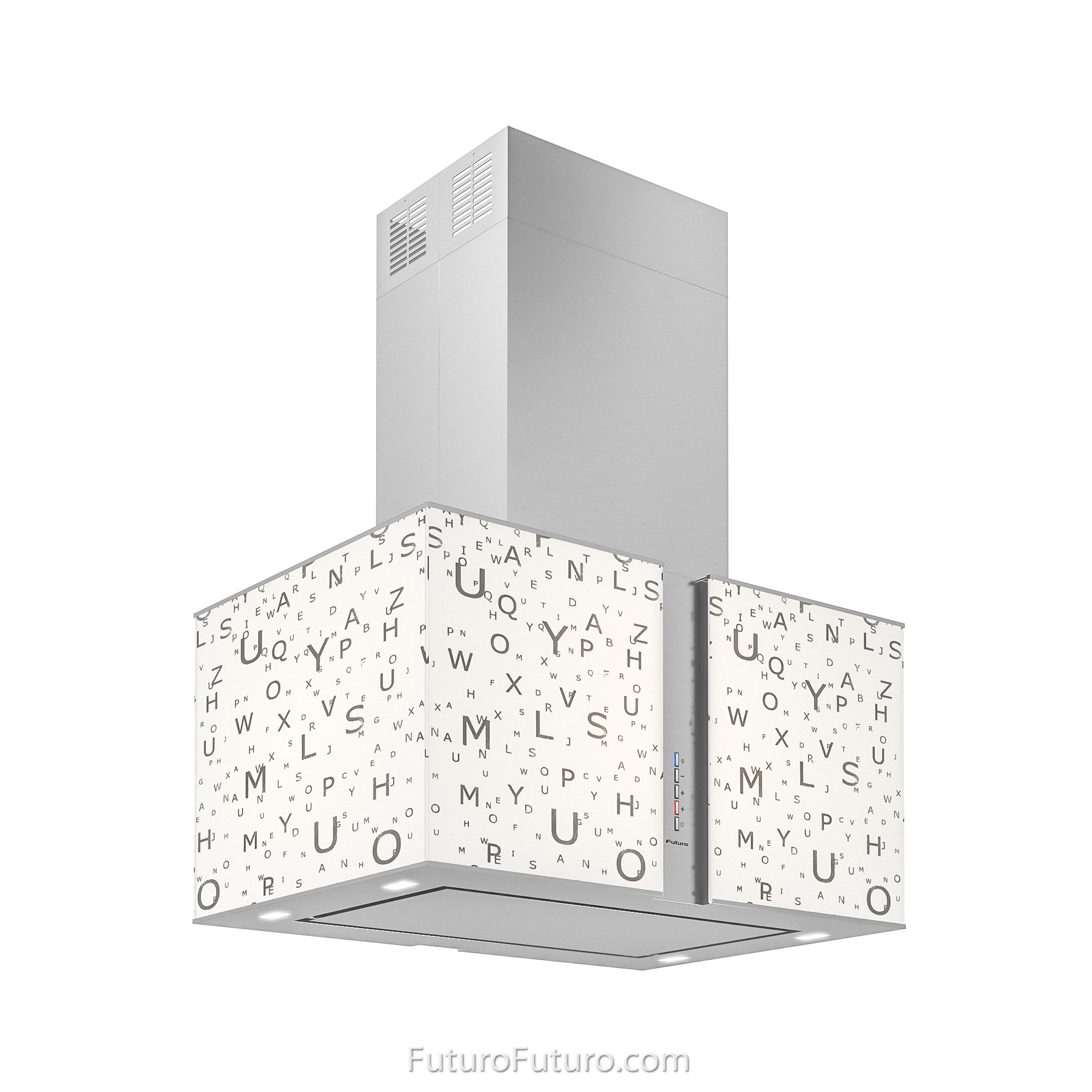 27″ Murano Alfa LED Island Range Hood IS27MURALFALED