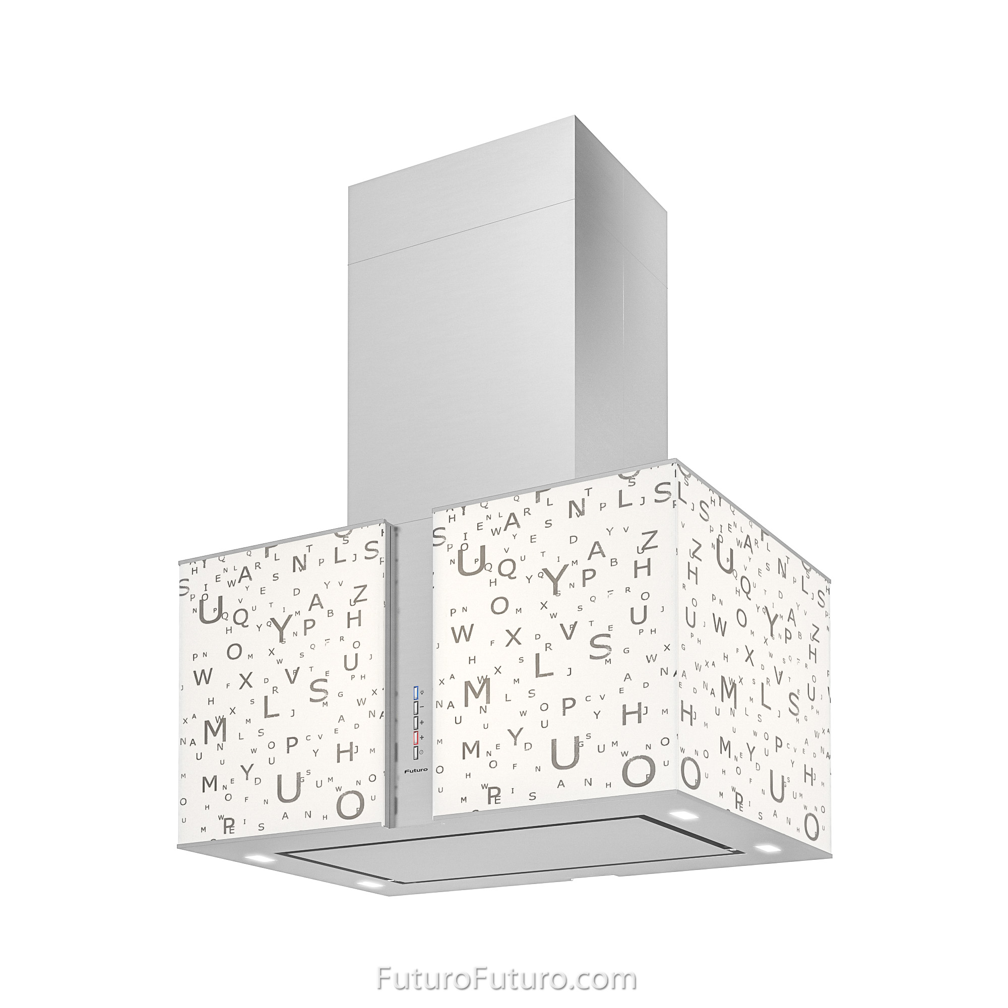 27″ Murano Alfa LED Island Range Hood IS27MURALFALED