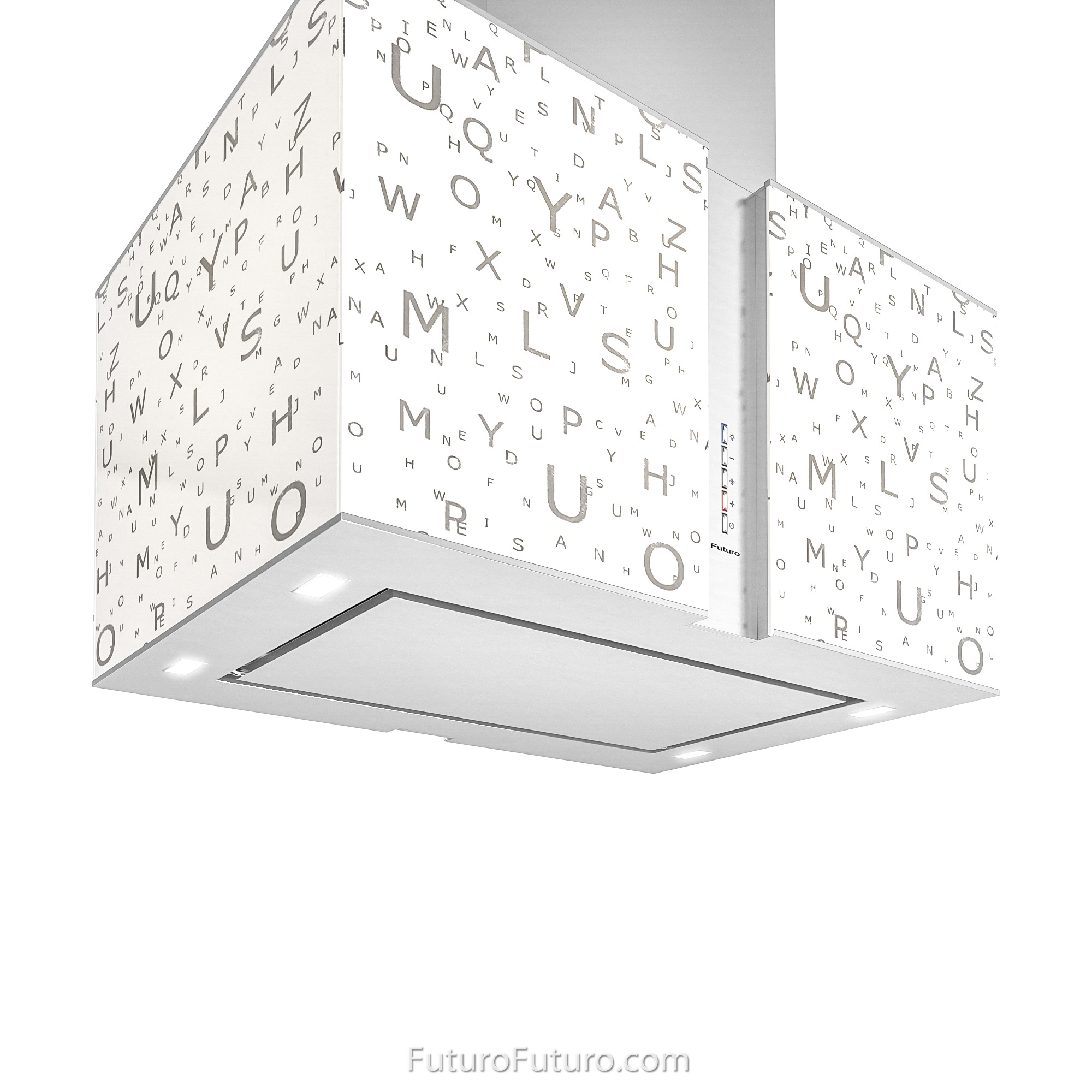 27″ Murano Alfa LED Island Range Hood IS27MURALFALED
