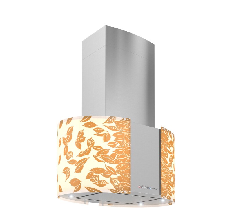 27″ Murano Autumn LED Island Range Hood IS27MURAUTUMNLED