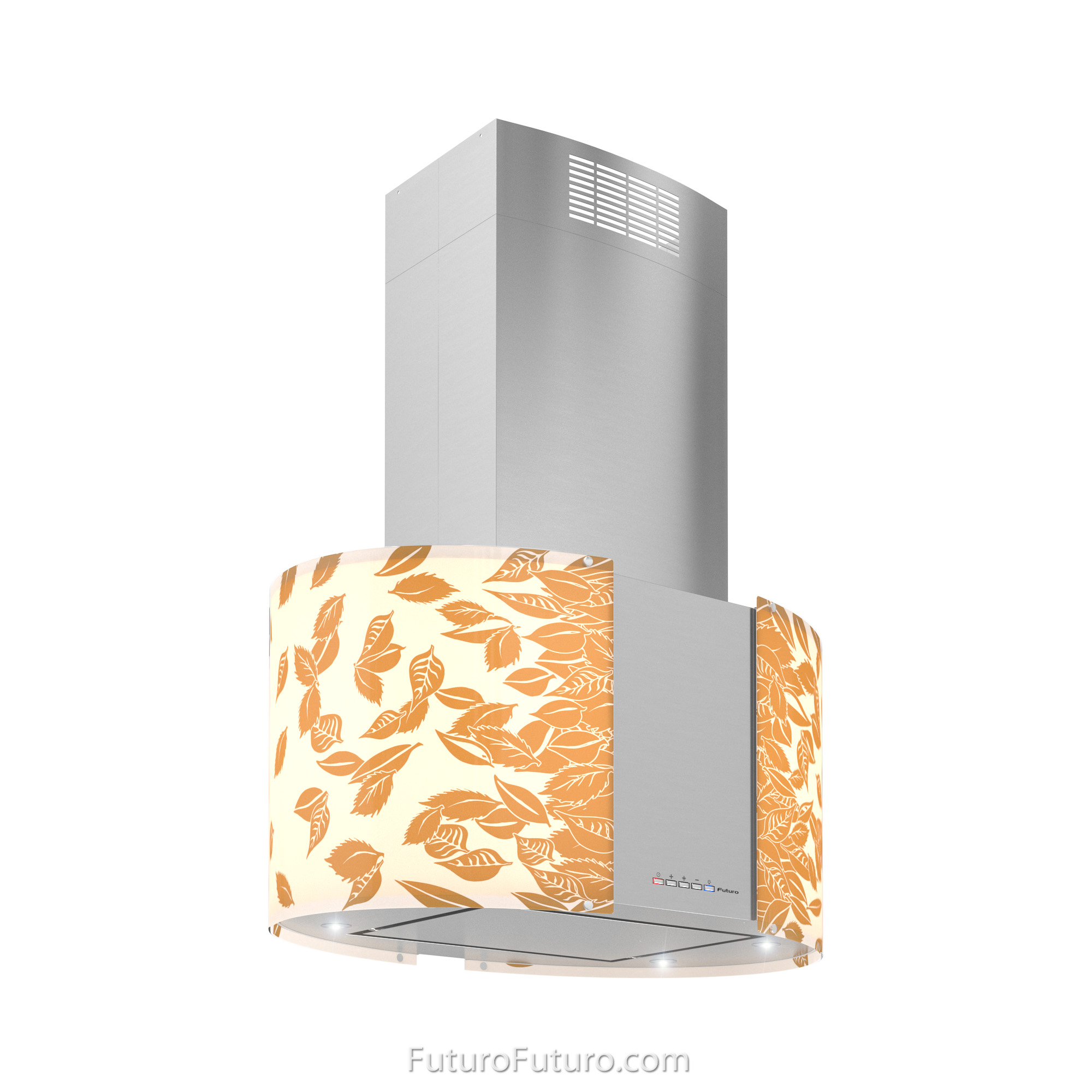 27″ Murano Autumn LED Island Range Hood IS27MURAUTUMNLED