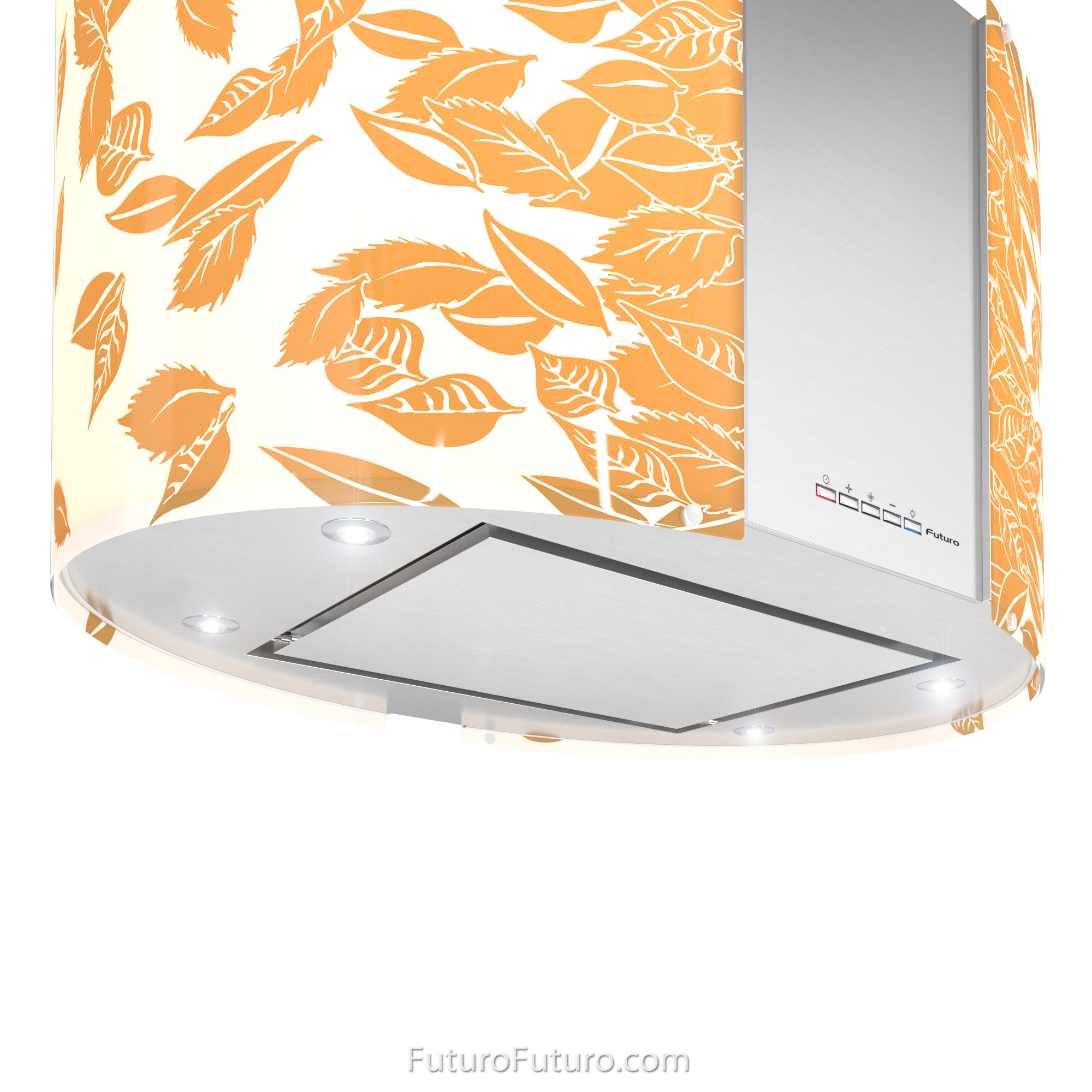 27″ Murano Autumn LED Island Range Hood IS27MURAUTUMNLED