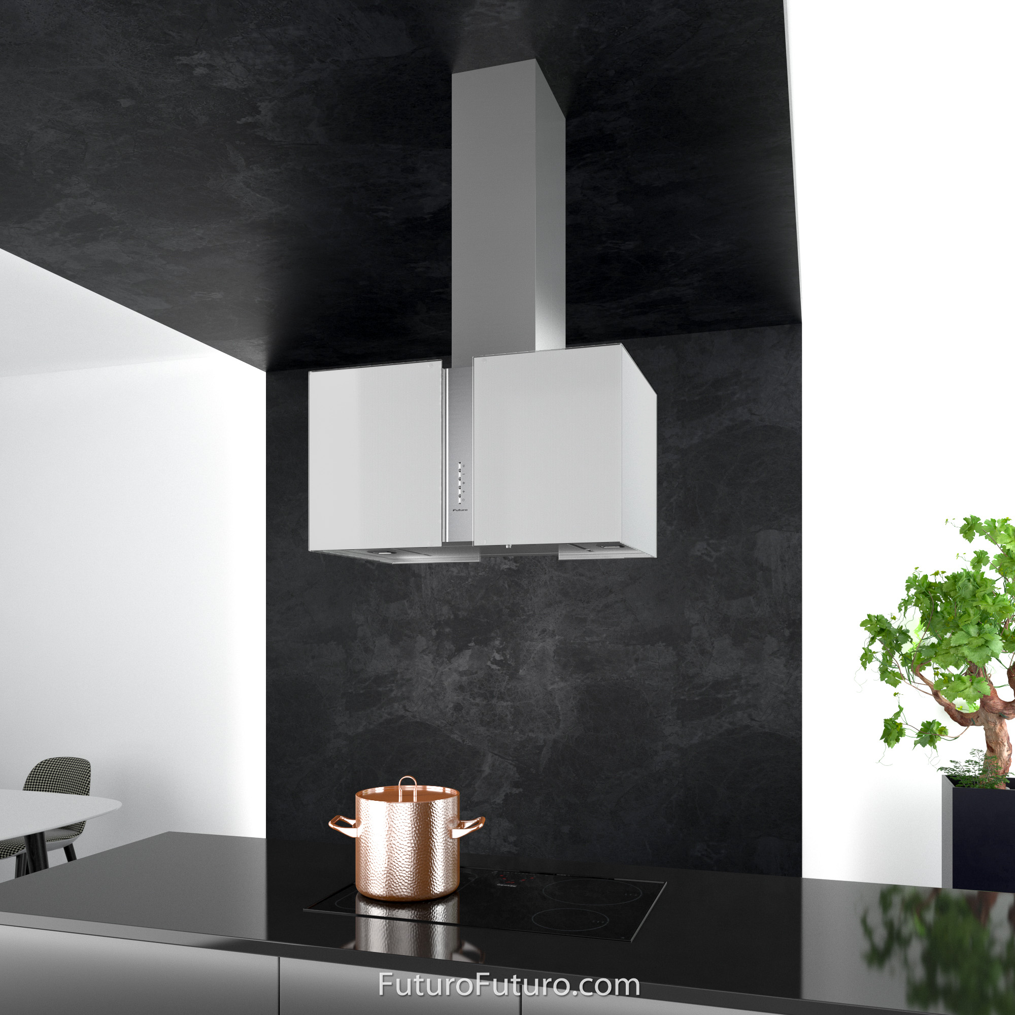 27″ Murano Frost Island Range Hood IS27MURFROST