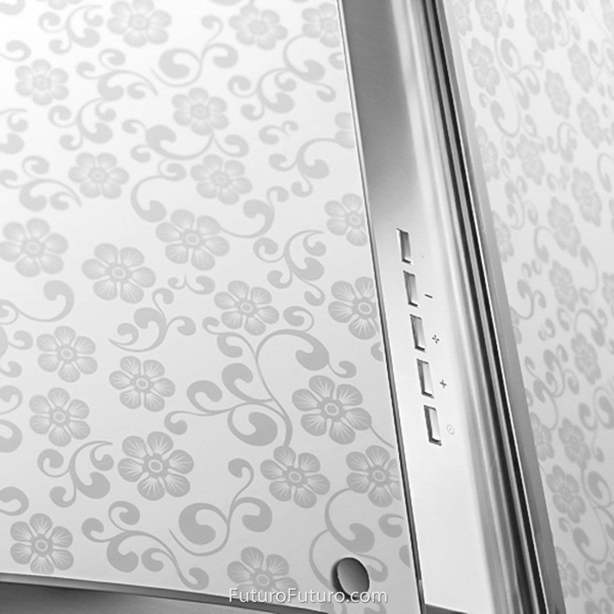 27″ Murano Mayflower LED Island Range Hood IS27MURMAYFLOWERLED