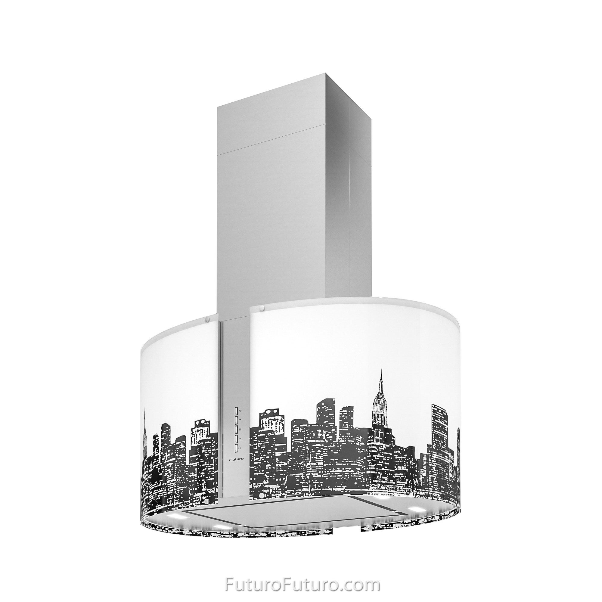 27″ Murano Metro LED Island Range Hood IS27MURMETROLED