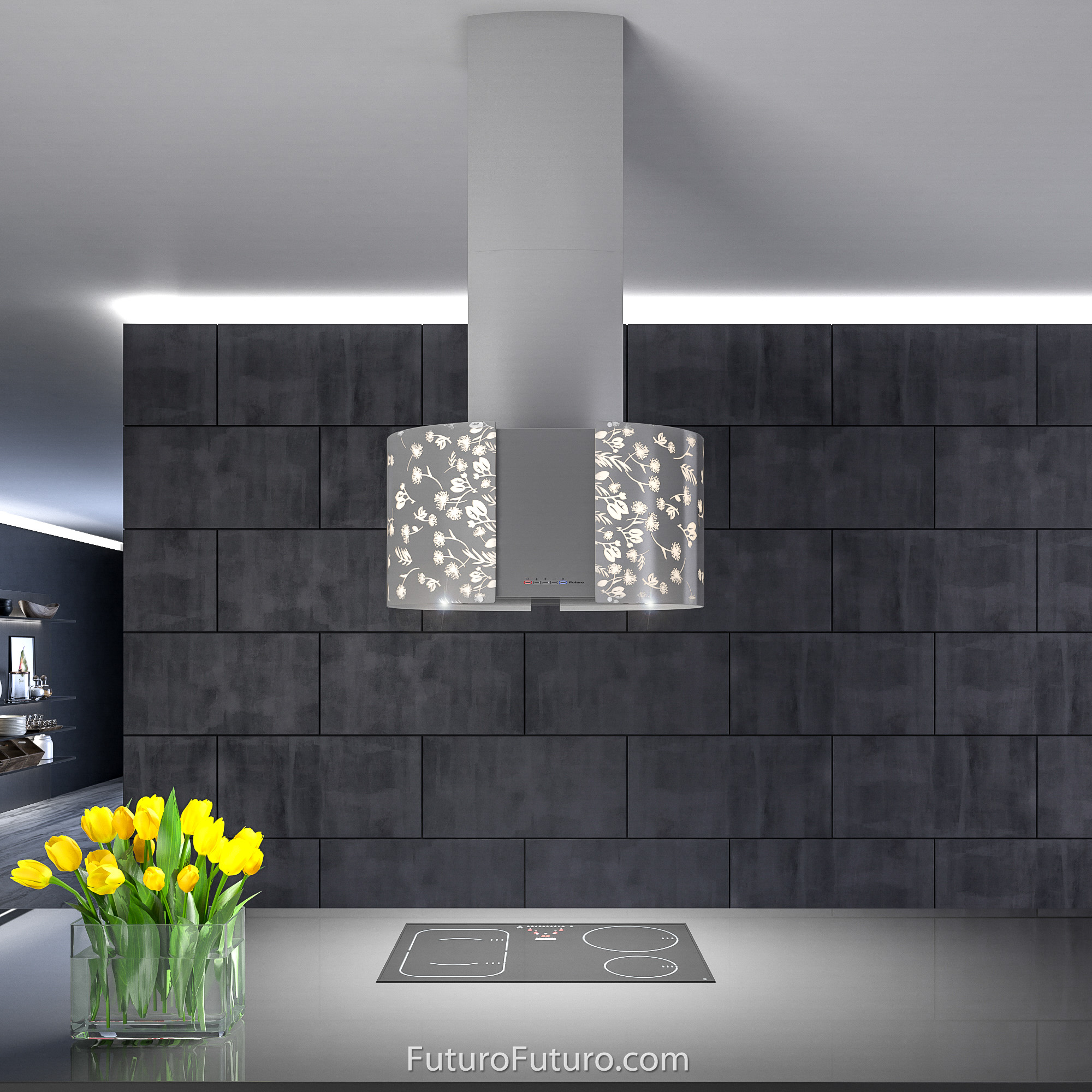 27″ Murano Moonlight Island Range Hood IS27MURMOONLIGHT