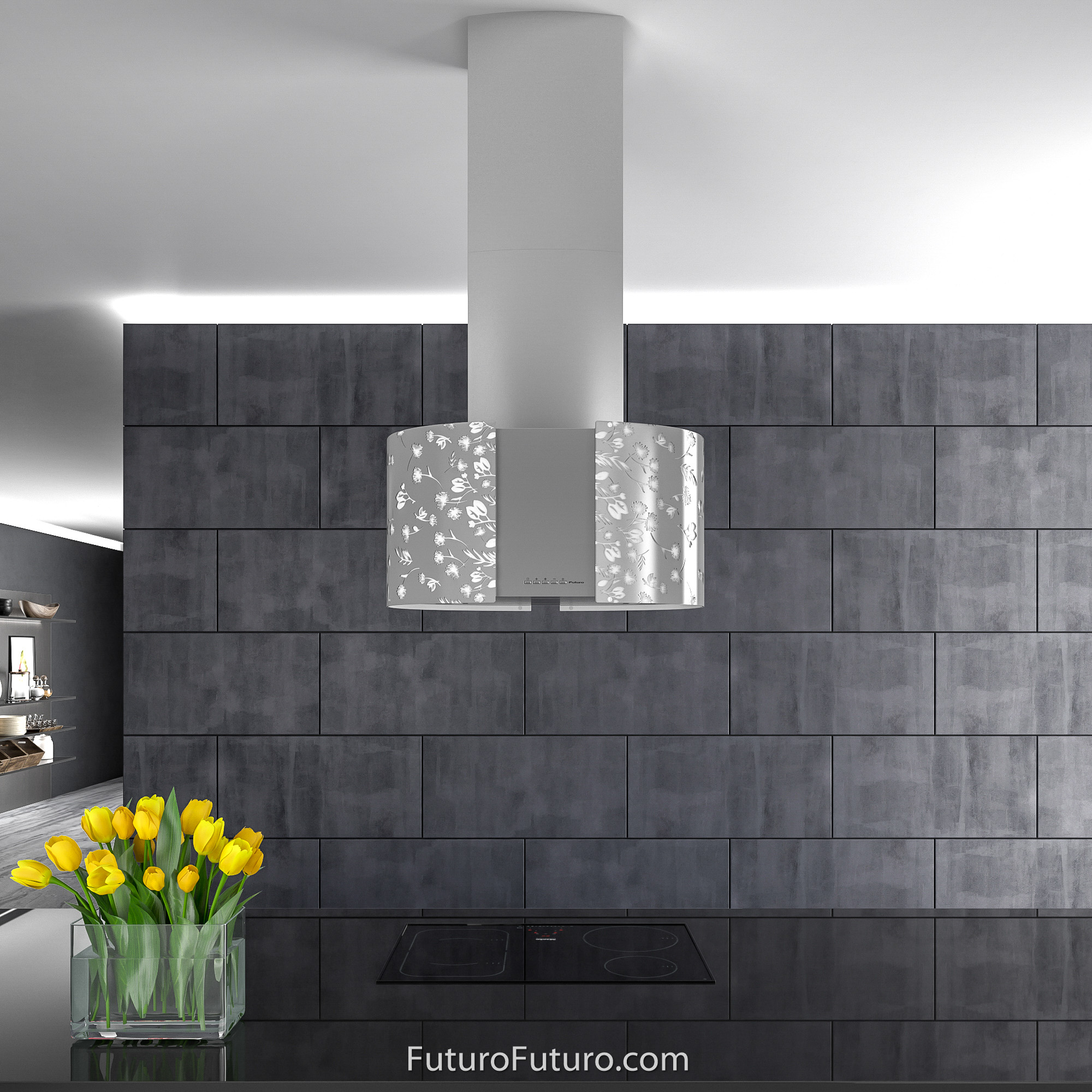 27″ Murano Moonlight Island Range Hood IS27MURMOONLIGHT