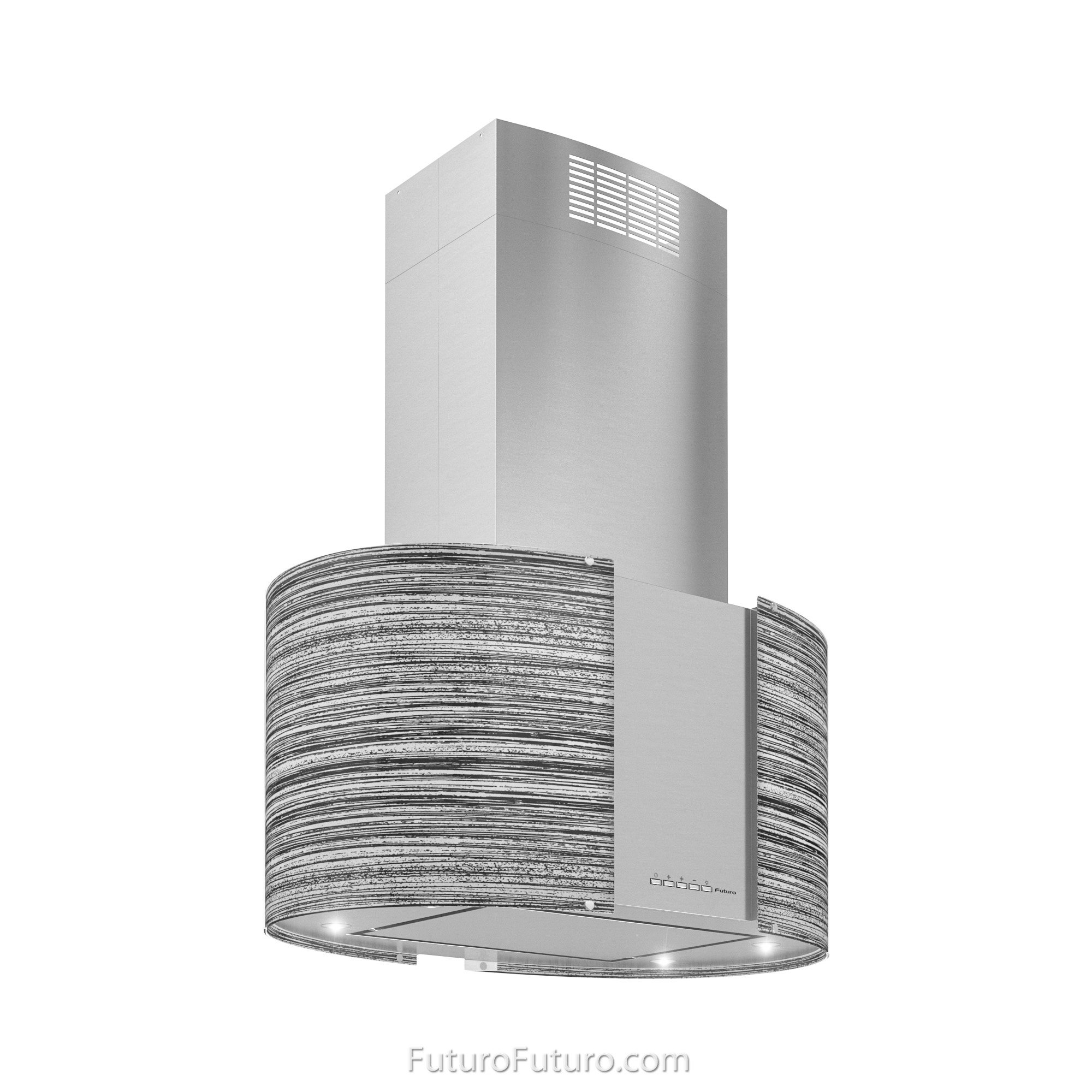 27″ Murano Motion LED Island Range Hood IS27MURMOTIONLED