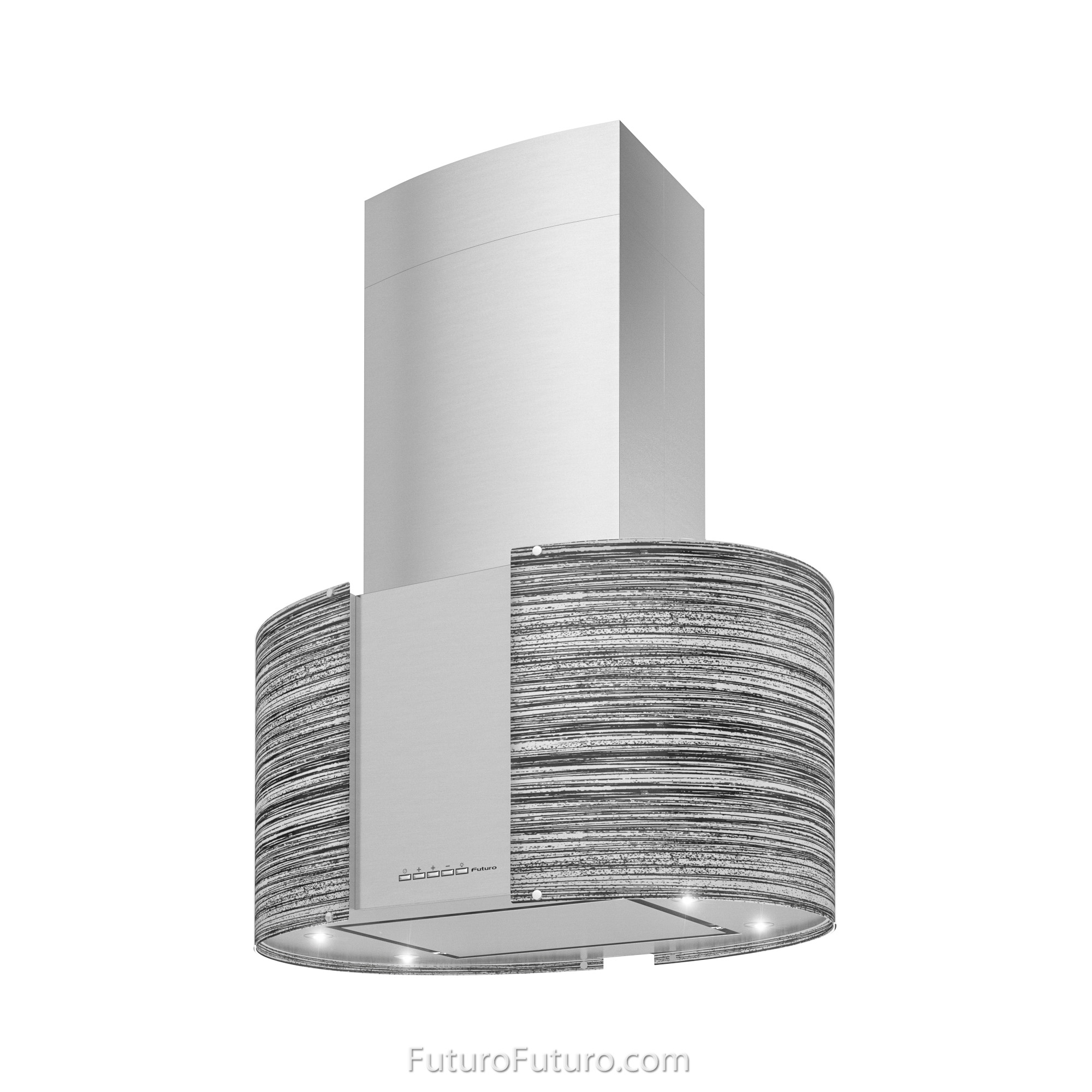 27″ Murano Motion LED Island Range Hood IS27MURMOTIONLED