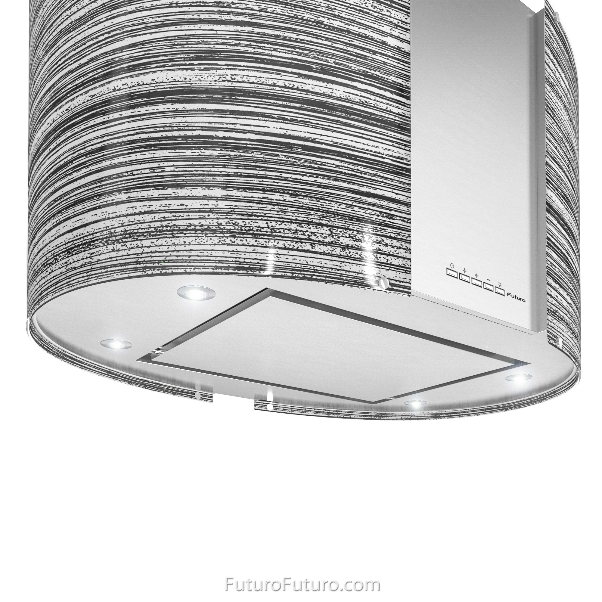 27″ Murano Motion LED Island Range Hood IS27MURMOTIONLED