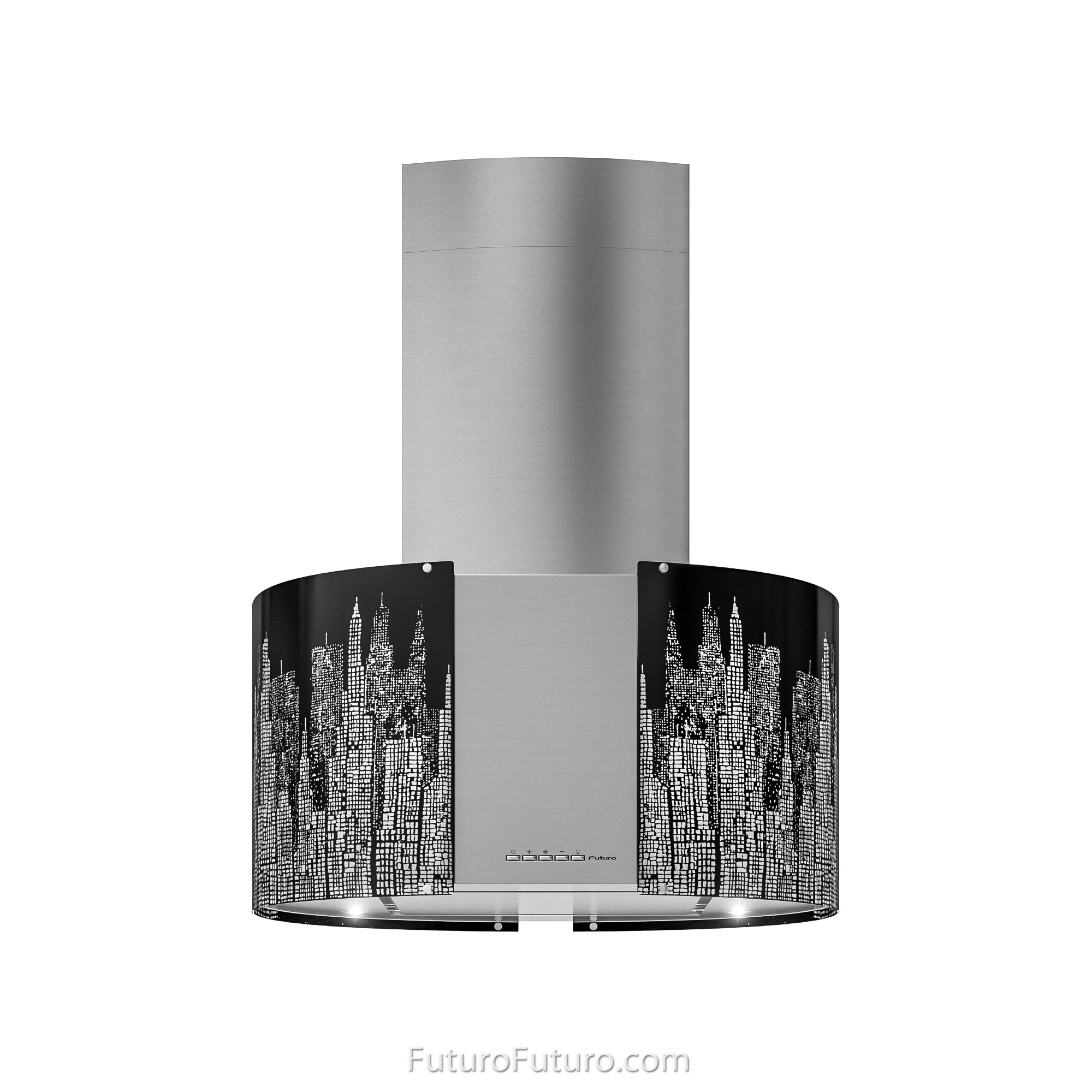 27″ Murano New York LED Island Range Hood IS27MURNEWYORKLED