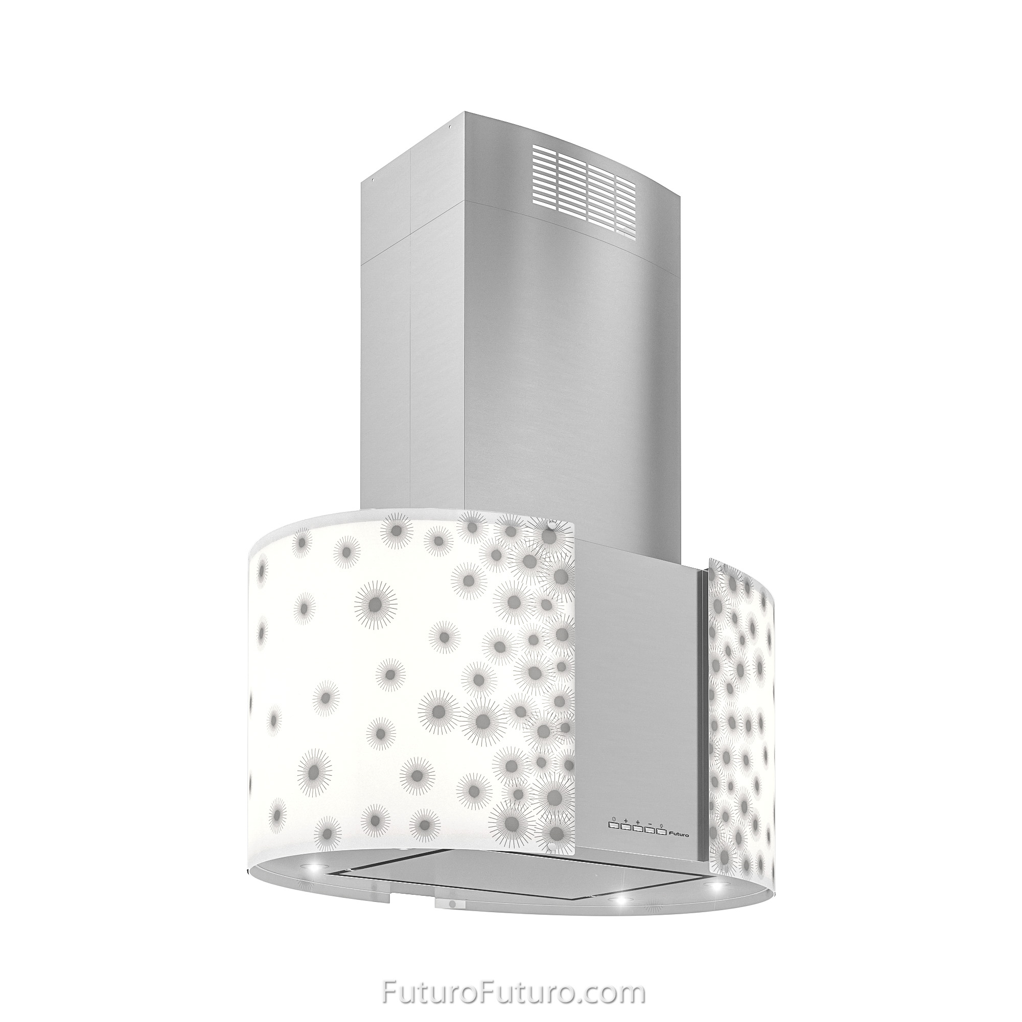 27″ Murano Orion LED Island Range Hood IS27MURORIONLED