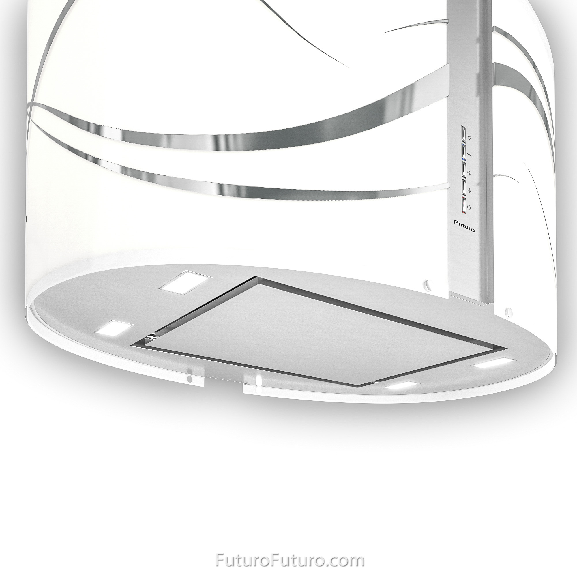 27″ Murano Serenity LED Island Range Hood IS27MURSERENITYLED