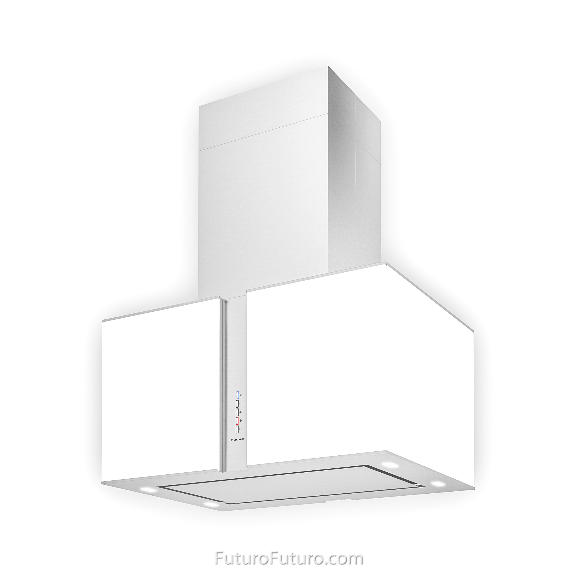 27″ Murano Snow LED Island Range Hood IS27MURSNOWLED